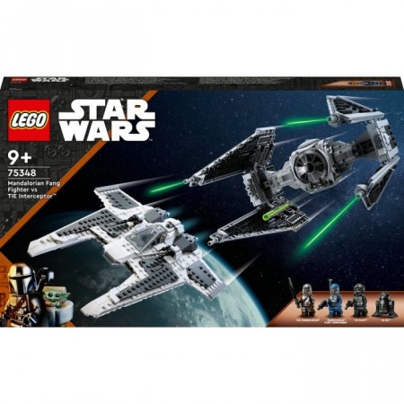 Lego Mandalorian Fang Fighter Vs Tie Interceptor