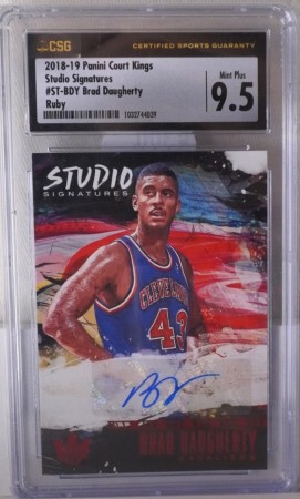 2018 Signed Brad Dougherty