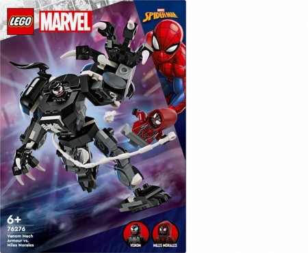 Lego Marvel Venom Mech Armour Vs Miles Morales