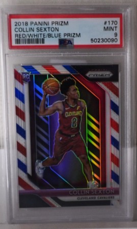 2018 Panini Prizm Collin Sexton RWB Prizm